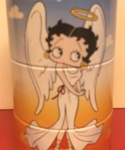 Betty Boop Super Store Betty Boop 3 Piece Stacking Naughty And Nice Tin With Lid Retired