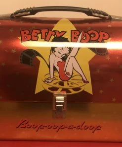 Betty Boop Super Store Betty Boop Dome Lunch Box Tin Box Retired