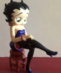 Betty Boop Super Store Classic Collectibles Betty Boop Black Stockings Betty Retired Hard To Find
