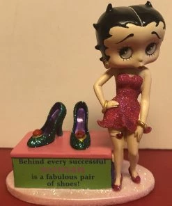 Goodies Galore The Bettyboopsuperstore Betty Boop Danbury Mint Fabulous Pair Of Shoes Figurine Retired Classic Collectibles