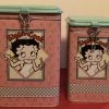 Goodies Galore The Bettyboopsuperstore Betty Boop Kiss The Cook Canister Set (2) Retired Classic Collectibles