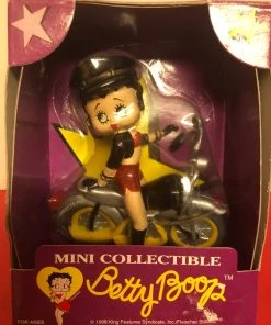 Betty Boop Super Store Betty Boop Biker Betty Mini Collectible Figurine Retired Classic Collectibles