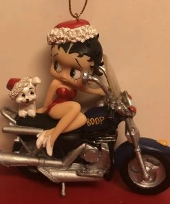 Betty Boop Super Store Classic Collectibles Betty Boop Biker Ornament Retired