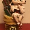 Goodies Galore The Bettyboopsuperstore Betty Boop In A Santa Boot Ornament Retired Betty Boop Christmas