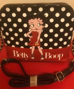 Betty Boop Super Store On The Go Betty Boop Purse 3 Styles - Face, Standing And Sitting
