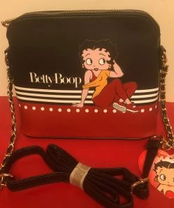 Betty Boop Super Store On The Go Betty Boop Purse 3 Styles - Face, Standing And Sitting