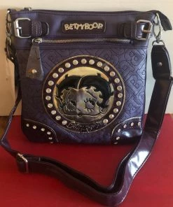 Betty Boop Super Store Betty Boop Designer Rhinestone Face Purse New