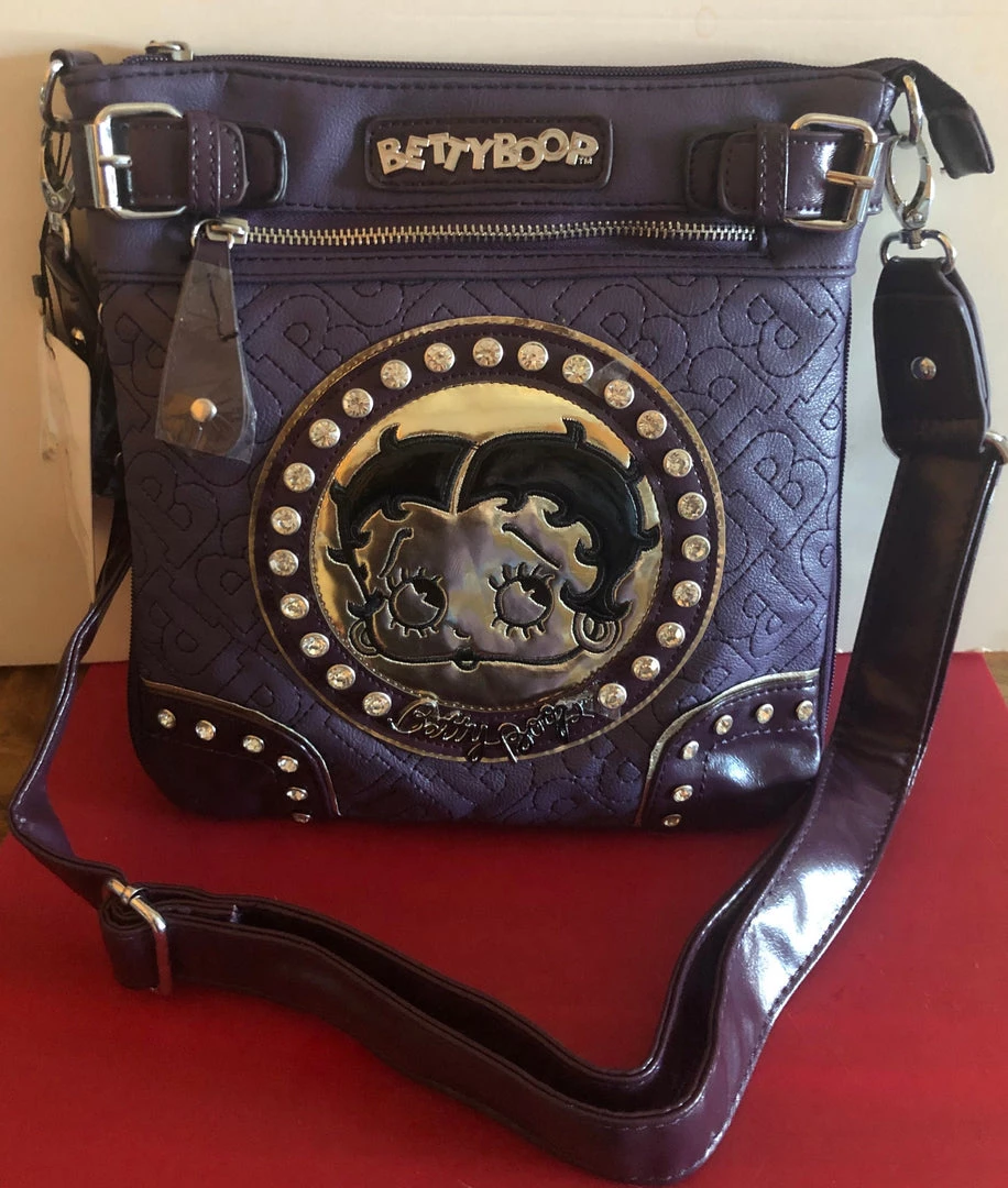 Betty Boop Super Store Betty Boop Designer Rhinestone Face Purse New 1 Betty Boop Super Store Betty Boop Designer Rhinestone Face Purse New