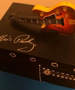 Betty Superstore Classic Collectibles Elvis Trinket Box With Guitar Lid Retired