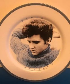 Betty Superstore Classic Collectibles Elivis Younger Years Plate Retired