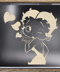 Bettyboopsuperstore Betty Boop Lighted Shadow Box "NEW"