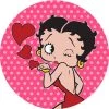 Bettyboopsuperstore Betty Boop Melamine Plates NEW 4 Piece Set Kitchen