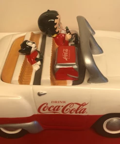 Bettyboopsuperstore Betty Boop Limited Edition Coca Cola Car Cookie Jar (Retired) Classic Collectibles