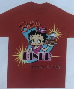 Bettyboopsuperstore Betty Boop Diner T-Shirt