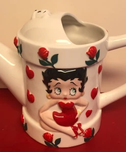Bettyboopsuperstore Classic Collectibles Betty Boop Ceramic Watering Can (Retired)