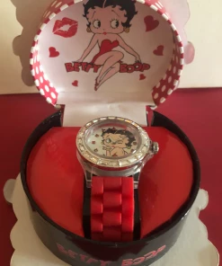 Bettyboopsuperstore Classic Collectibles Betty Boop Kiss Large Face Watch Retired 2012