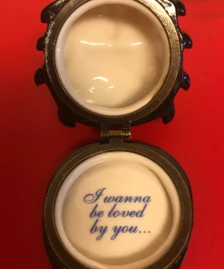 Bettyboopsuperstore Classic Collectibles Betty Boop Madame Alexander Porcelain Hinged Face Box