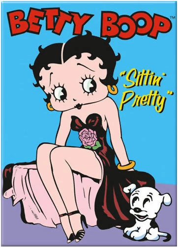 Bettyboopsuperstore Betty Boop Sittin Pretty Pocket Mirror 1 Bettyboopsuperstore Betty Boop Sittin Pretty Pocket Mirror