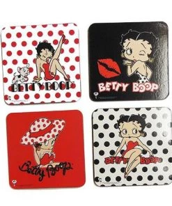 Bettyboopsuperstore Betty Boop Coasters Polka Dots Desktop