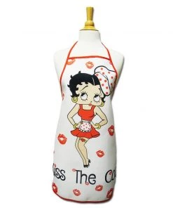 Bettyboopsuperstore Betty Boop Apron Kiss The Cook Clothing And Apparel
