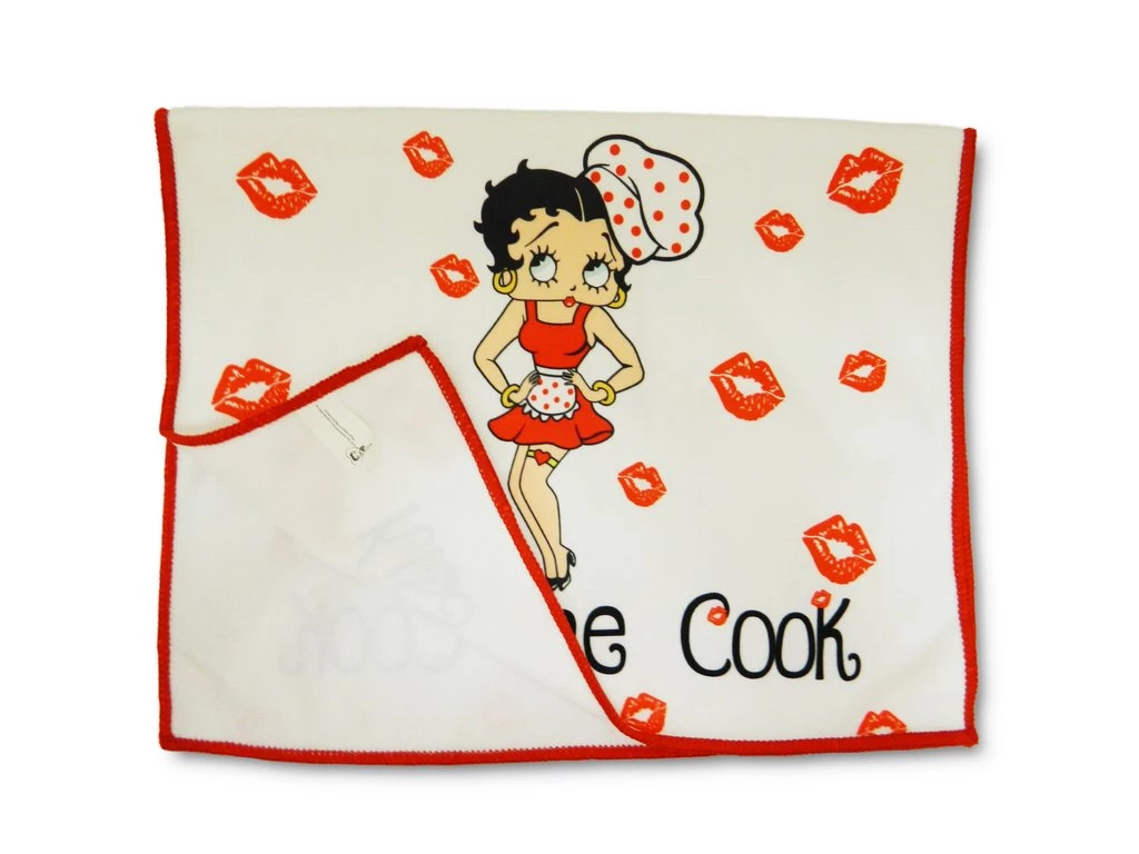 Bettyboopsuperstore Betty Boop Kitchen Towel Kiss The Cook 2 Bettyboopsuperstore Betty Boop Kitchen Towel Kiss The Cook