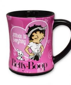 Bettyboopsuperstore Kitchen Betty Boop Mug Pink Attitude