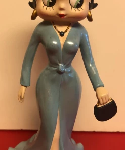 Bettyboopsuperstore Classic Collectibles Betty Boop Lady In Blue Dress Retired Very Hard To Find.