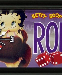 Bettyboopsuperstore Betty Boop High Roller Clock
