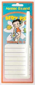 Bettyboopsuperstore Betty Memo Erase Board With Pen Desktop