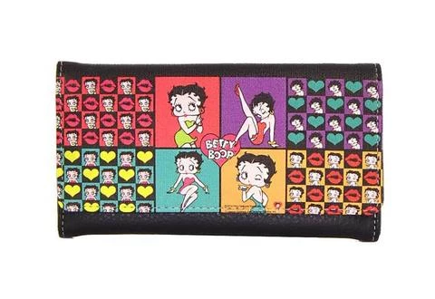 Bettyboopsuperstore On The Go Betty Boop Wallet Multi Color 1 Bettyboopsuperstore On The Go Betty Boop Wallet Multi Color