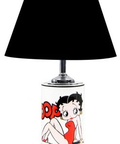 Bettyboopsuperstore Desktop Betty Boop White Lamp