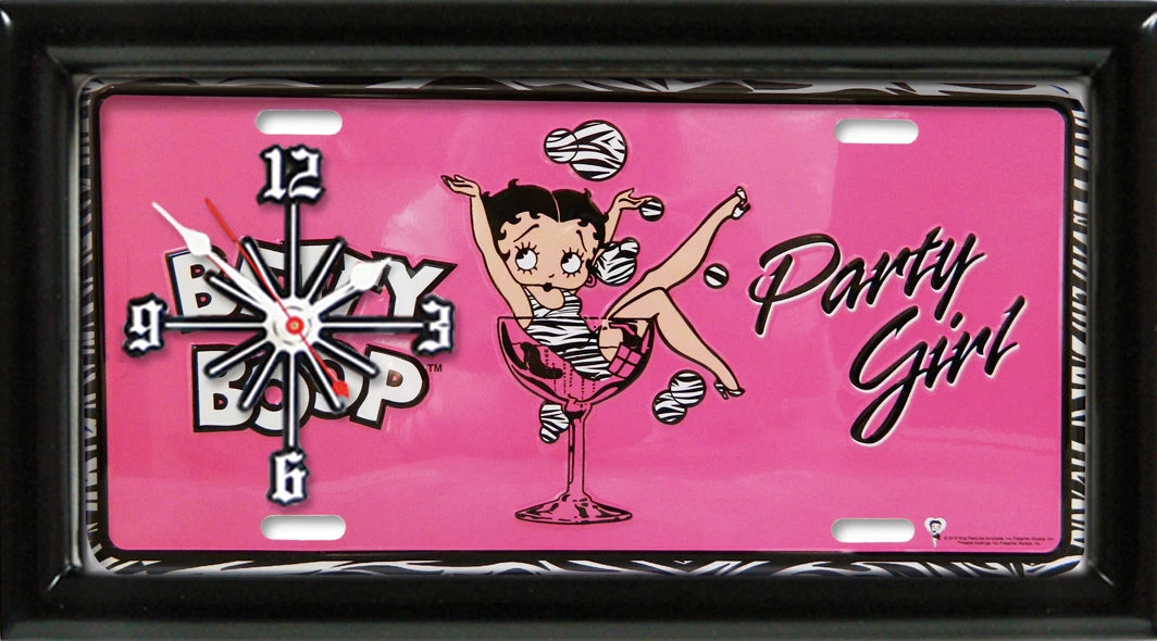 Bettyboopsuperstore Betty Boop Party Girl Clock Classic Collectibles 1 Bettyboopsuperstore Betty Boop Party Girl Clock Classic Collectibles