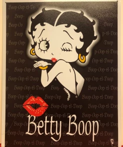 Bettyboopsuperstore Other Stuff Betty Boop Kisses Tin Sign
