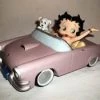 Goodies Galore The Bettyboopsuperstore Betty Boop Pink Car Musical Figurine