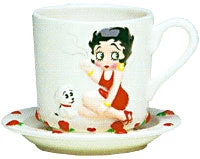 Bettyboopsuperstore Tea Time Cup 'n Saucer Kitchen