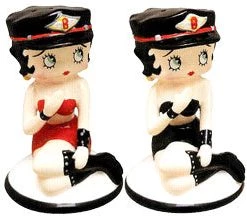 Bettyboopsuperstore Kitchen Betty Boop Salt And Pepper Shakers, Biker