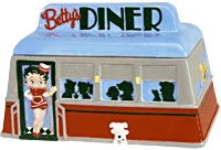 Bettyboopsuperstore Kitchen Betty Boop Diner Cookie Jar