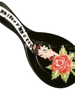 Bettyboopsuperstore Betty Boop Biker Spoon Rest Retired