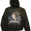 Bettyboopsuperstore Clothing And Apparel Betty Boop Street Angel Leather Jacket
