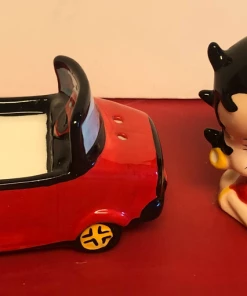 Bettyboopsuperstore Betty Boop Convertible Sports Car Salt And Pepper Set