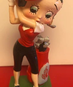 Bettyboopsuperstore Classic Collectibles Betty Boop Golfer On Green Figurine