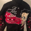 Bettyboopsuperstore Betty Boop A Kiss For Luck Jacket Clothing And Apparel