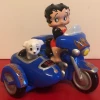 Bettyboopsuperstore Betty Boop Biker Salt And Pepper With Pudgy In Sidecar