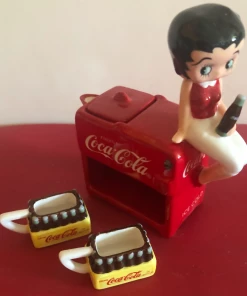 Bettyboopsuperstore Betty Boop Coca Cola Mini Tea Set Retired