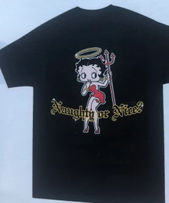 Bettyboopsuperstore Betty Boop Naughty Or Nice T-Shirt Clothing And Apparel