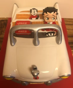 Bettyboopsuperstore Betty Boop Limited Edition Coca Cola Car Cookie Jar (Retired) Classic Collectibles