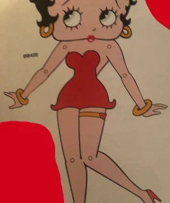 Bettyboopsuperstore Betty Boop Heart Party Jointed Figurine