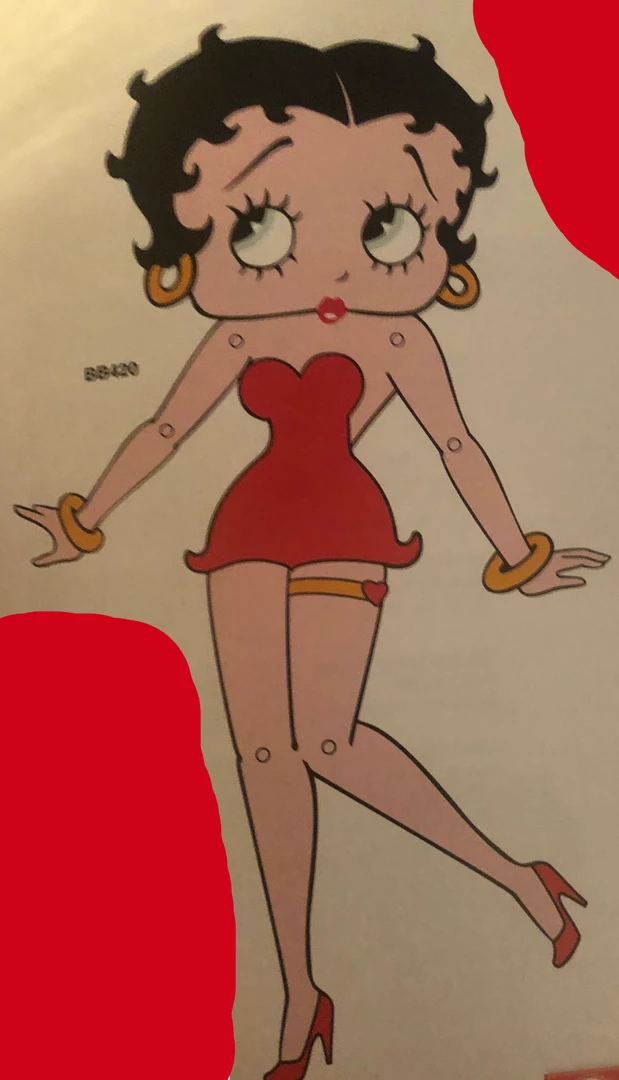 Bettyboopsuperstore Betty Boop Heart Party Jointed Figurine 1 Bettyboopsuperstore Betty Boop Heart Party Jointed Figurine