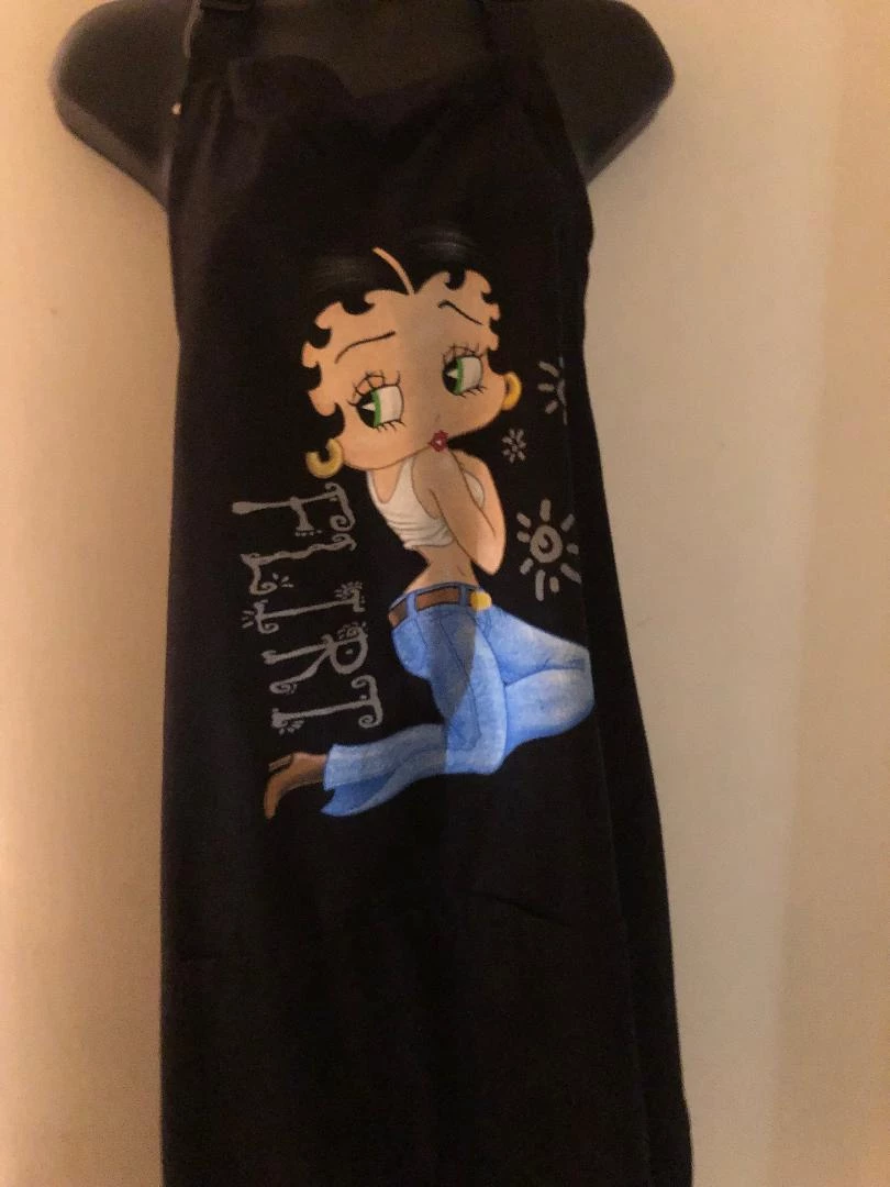 Bettyboopsuperstore Betty Boop Flirt Apron RETIRED 1 Bettyboopsuperstore Betty Boop Flirt Apron RETIRED