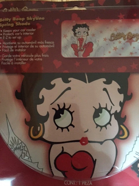 Bettyboopsuperstore For Your Car Betty Boop Skyline Spring Car Shade 1 Bettyboopsuperstore For Your Car Betty Boop Skyline Spring Car Shade
